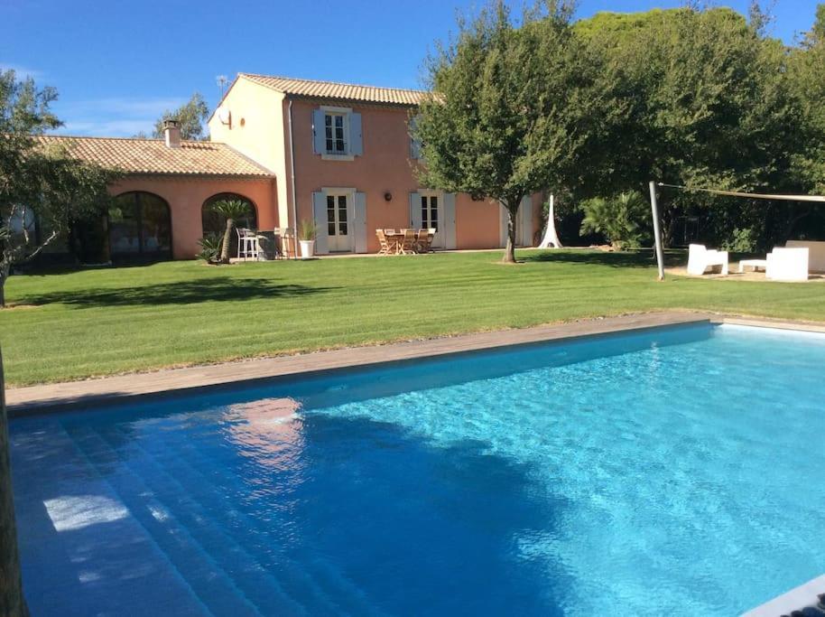 Bastide Languedocienne De Standing - Pezenas Le Clos De L'Amandier Exteriör bild