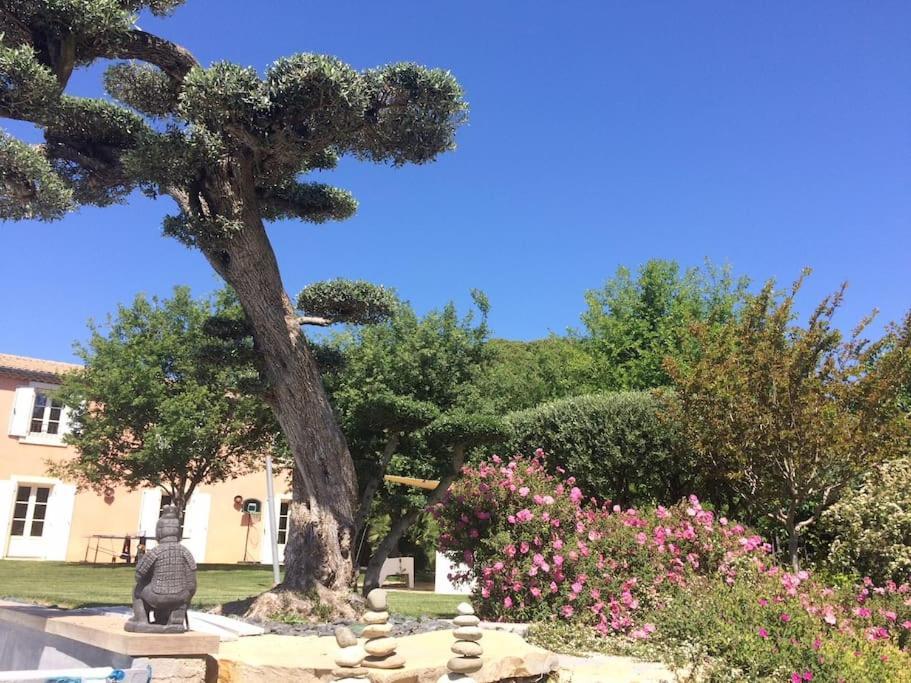 Bastide Languedocienne De Standing - Pezenas Le Clos De L'Amandier Exteriör bild